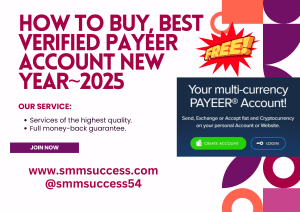 How To Buy, Best Verified Payeer Account New Year~2025