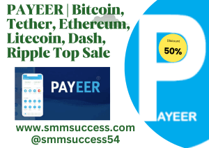 PAYEER Bitcoin, Tether, Ethereum, Litecoin, Dash, Ripple Top Sale